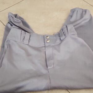 Wilson Youth Light Gray Apparel Baseball Pants